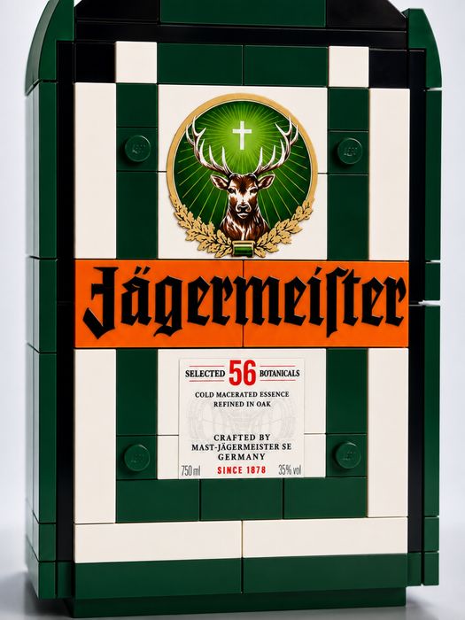Конструктор  LEGO Jägermeister/Jack Daniel’s/Jameson
