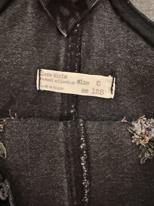 Сарафан джинсовий Zara з вишивкою