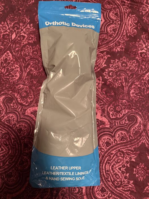 Skórzane Ortopedyczne wkładki do butów roz. 43/44