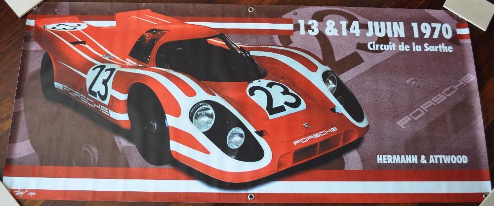 Porsche 917 Le Mans Vinyl Poster # Porsche