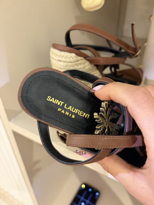 Buty kotyrny sandały szpilki YSL
