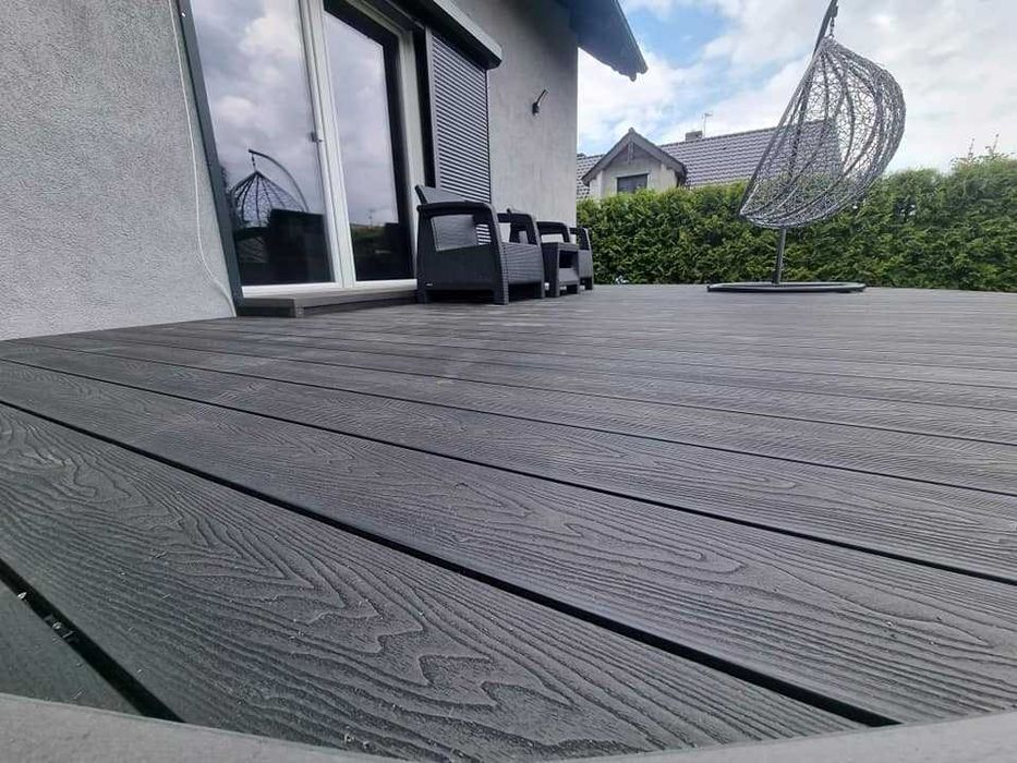 Deska kompozytowa 3D PREMIUM szczotkowana drewno naturalne