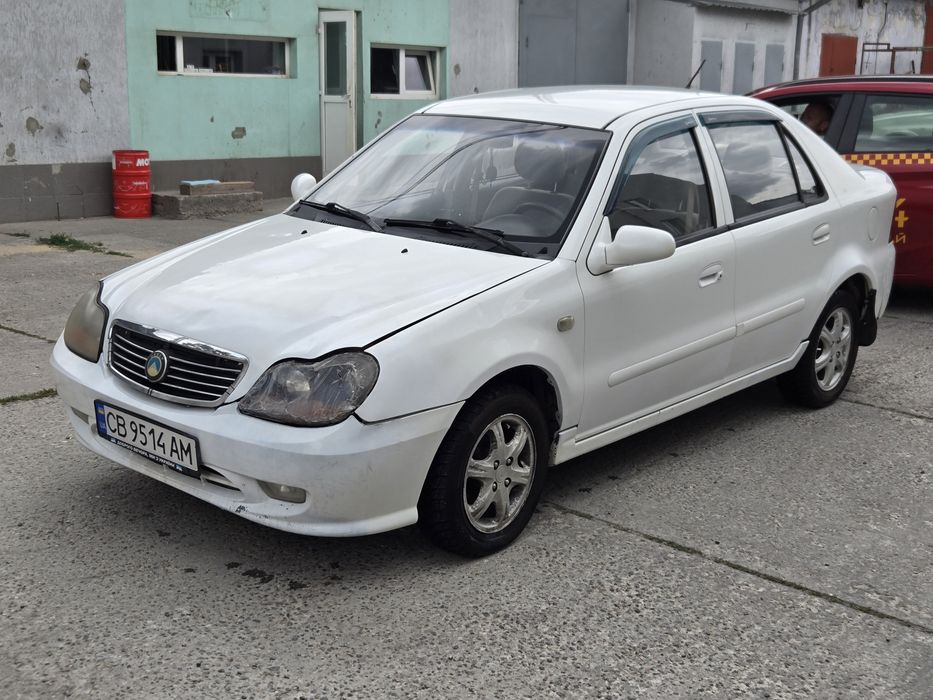 geely ck1 2008 поварена на новій зимовій гумі