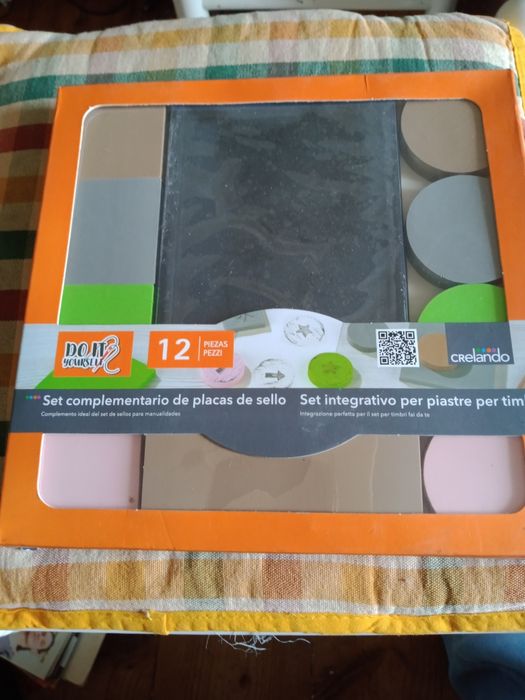 Conjunto complementar para placas de carimbo