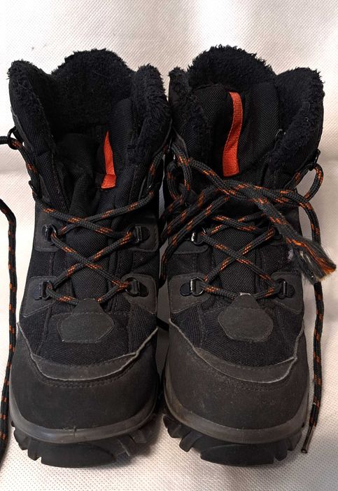 Quechua Dziecięce Buty Trekkingowe Śniegowce z Membraną 34 stan bdb