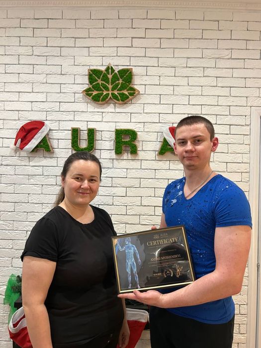 Курсы массажа в Aura Spa –  возможно трудоустройство при наличии мест