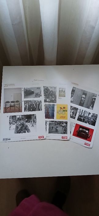 Entregas da coleção  25 de Abril, novas