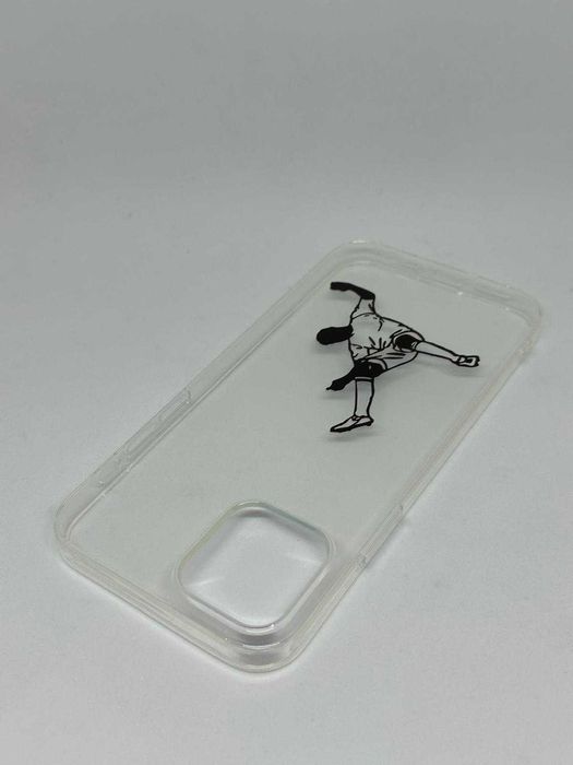 Iphone 12/12 PRO Etui Case Silikonowy Przeźroczysty Obudowa kod 1096