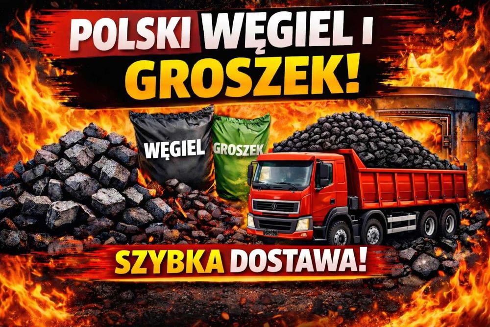 Groszek polski 28Mj/kg Węgiel polskie kopalnie Pellet Staszów