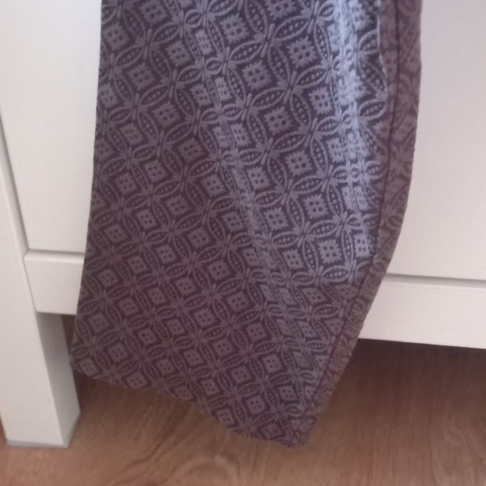 Spodnie brązowo fioletowe Next M/ L