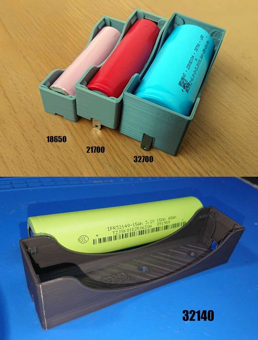 Все для 18650,20650,26650,21700,32700,32140 + холдеры