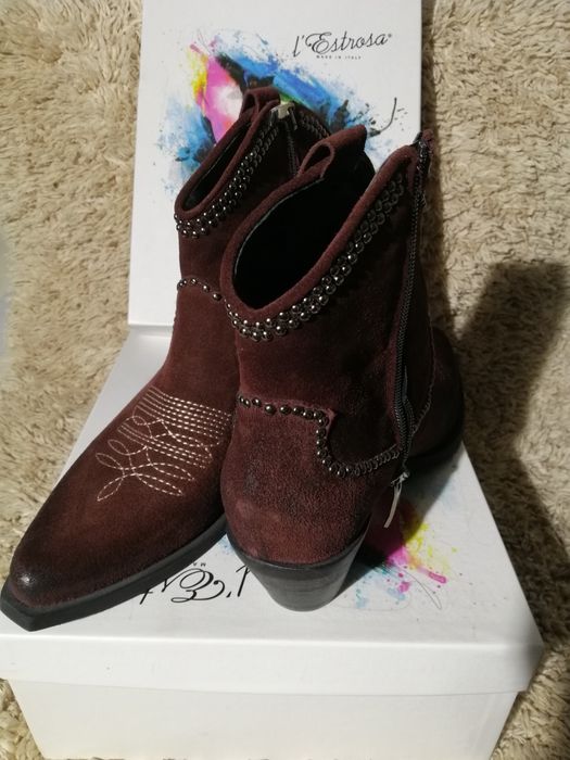 Ботинки JOKER FASHION. Замша