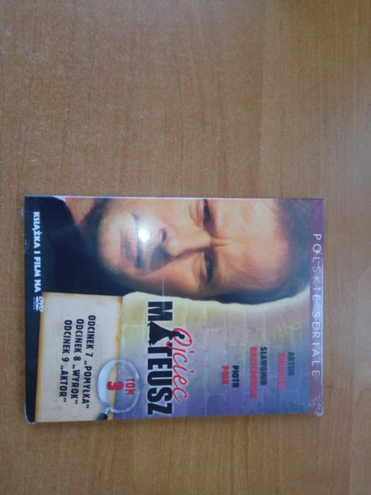 Ojciec Mateusz Sezon 1 Tom 3 odc 7-9 serial książka i film płyta DVD