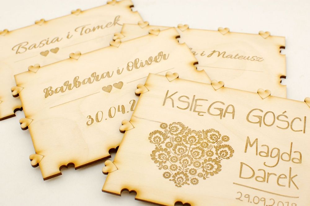 Księga gości – puzzle, układanka