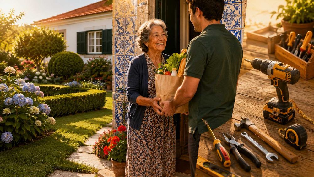 Jardins, montagem de móveis e apoio a idosos ao domicílio - Almada Seixal