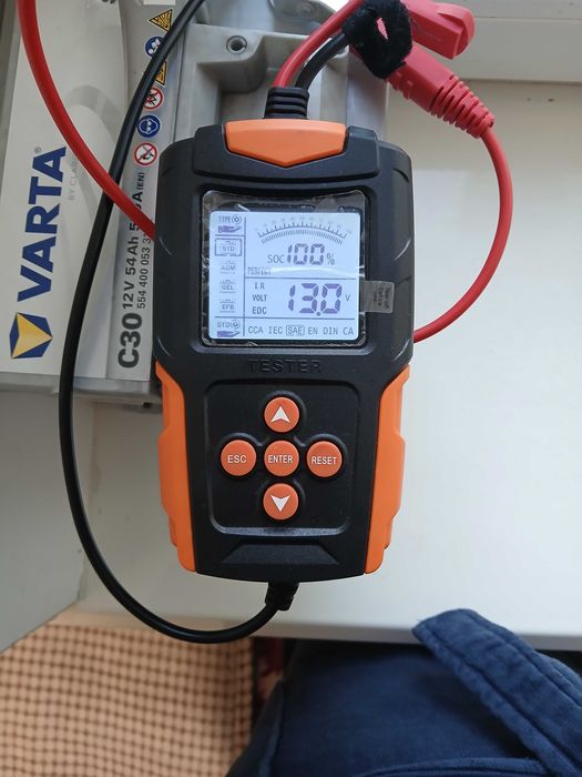 Аккумулятор Varta C30 12V 54Ah 530A (EN) -/+ 2023 год в чудовому стані