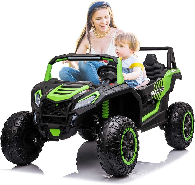 Duże autko JEEP BUGGY RACING A032 4x200W na akumulator!