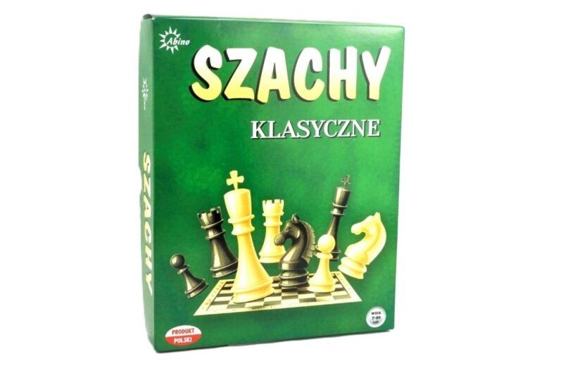 Szachy klasyczne ABINO ABINO pudełko,258x204 mm