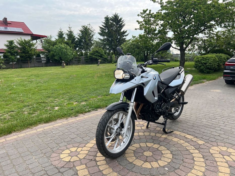 BMW F F650GS 8000tys km Grzane manetki komputer ABS