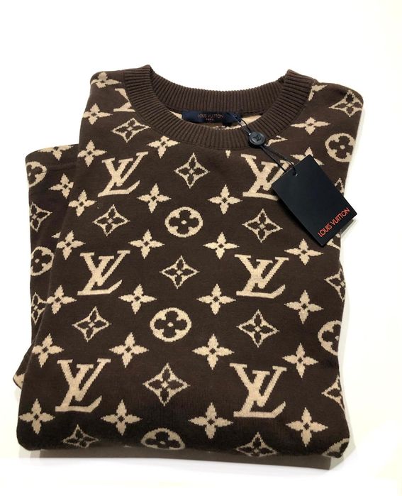 LV sweterek męski na lato Vuitton