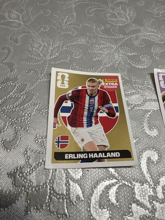 Erling Haaland * GOLD Panini cromo*