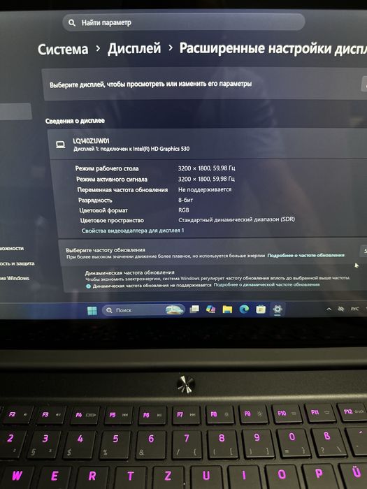 4K сенсорный Премиальный мощный игровой ноутбук Razer Blade  nvidia 6гб.