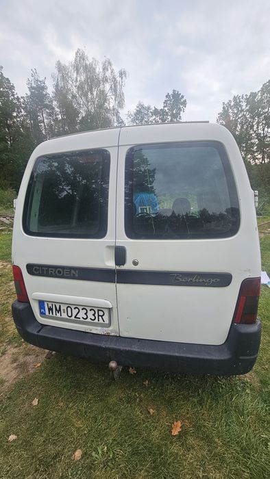 Citroën Berlingo 1.9 Diesel 2001 – wersja dostawcza – hak