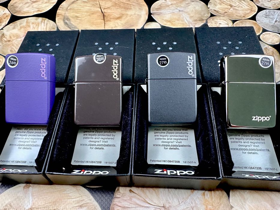 Запальнички Zippo із колекції Regular & Logo нові