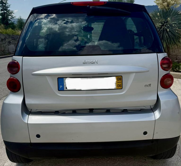 Smart fortwo cdi patilhas volante f1