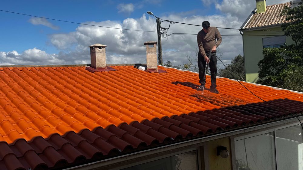 Lavagem e manutenção de Telhado