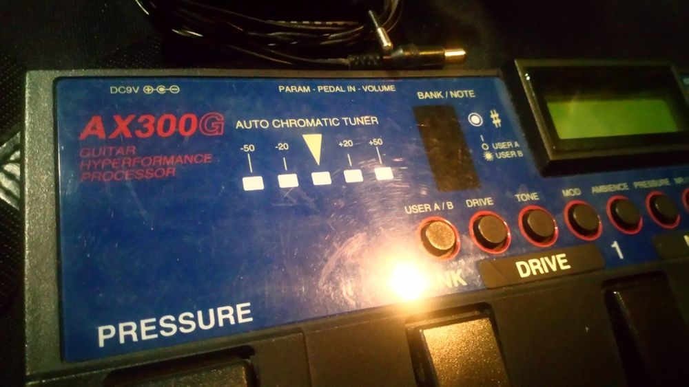 Pedaleira de guitarra korg