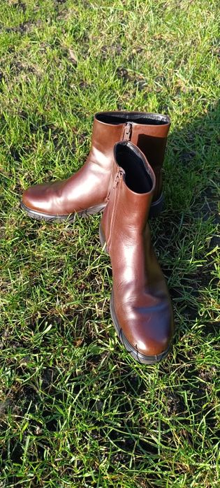 Шкіряні чоловічі черевики Ecco