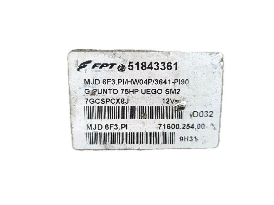 Centralina motor / ECU FIAT Grande Punto (199_)