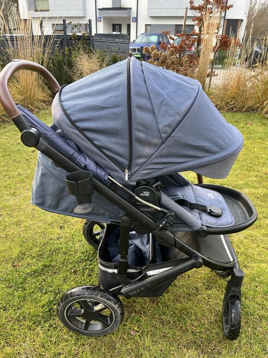 Britax Römer – zestaw 3w1: gondola, spacerówka i fotelik samochodowy