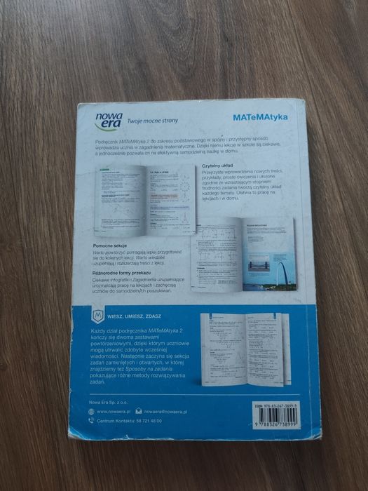 Matematyka 2 Nowa Era