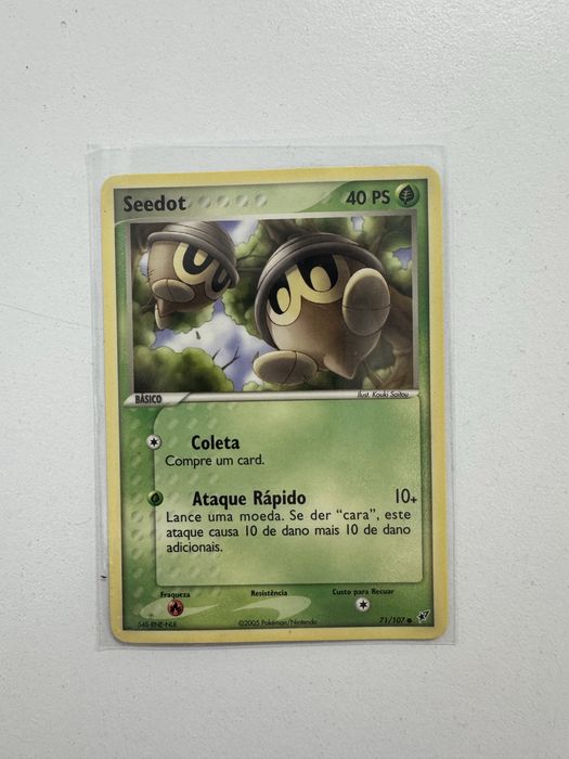 Pokémon TCG Seedot 71/107 – EX Deoxys 2005 Vintage PT