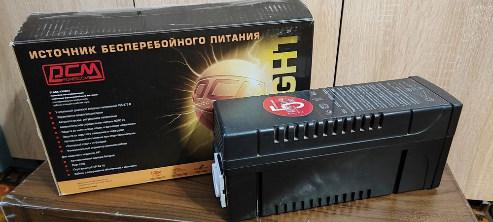 ДБЖ Powercom BNT-800A Schuko