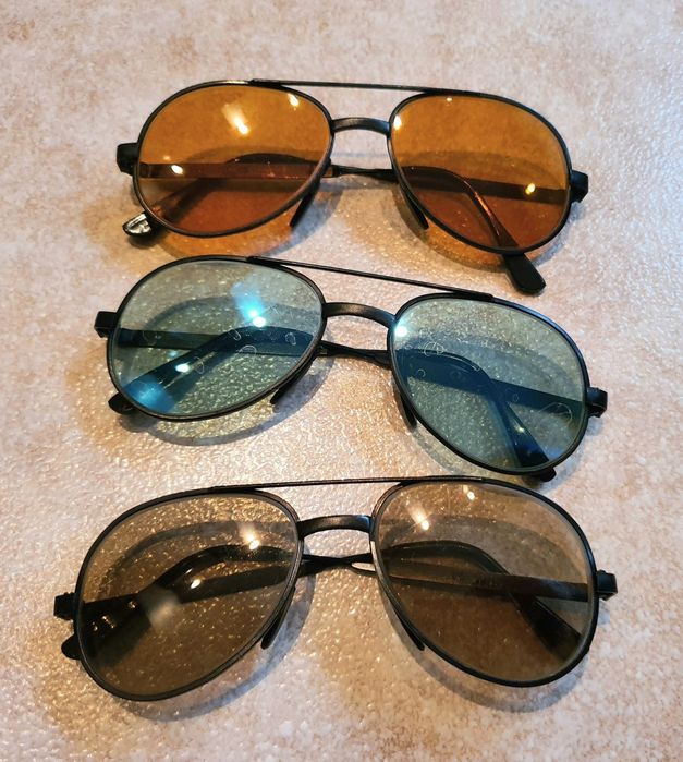 Винтажные очки 80х годов, минеральное стекло,производство ссср