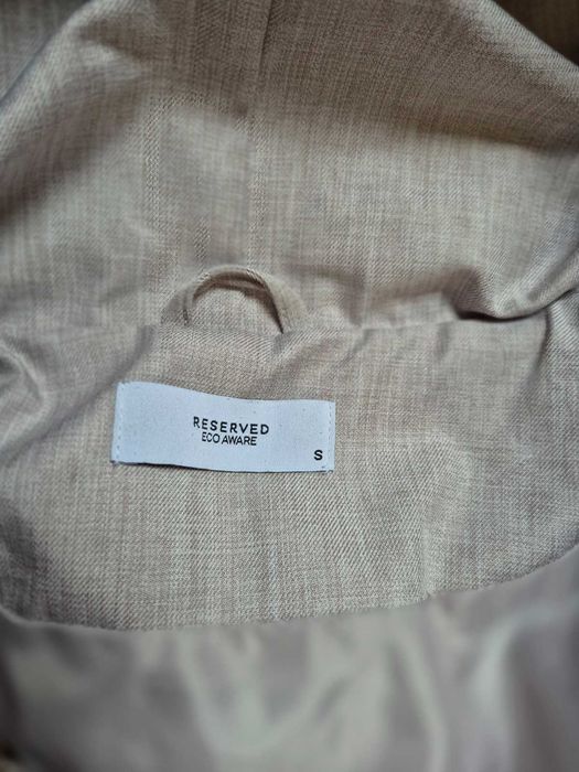 Reserved bezrękawnik kamizelka długa pikowana S / 36 / 8 J. Nowy