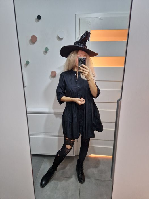 Only M 38 strój na Halloween przebranie sukienka czarownica Wednesday
