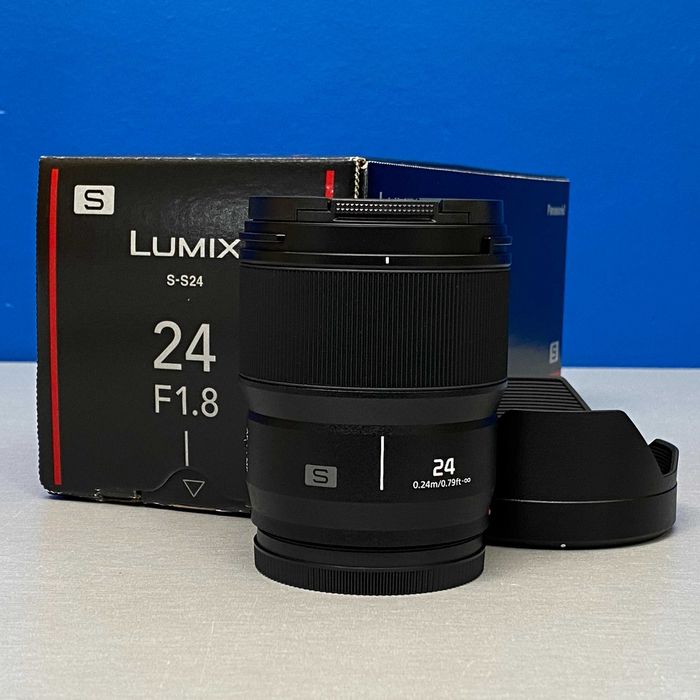 Panasonic Lumix S 24mm f/1.8 | NOVA | 3 ANOS DE GARANTIA