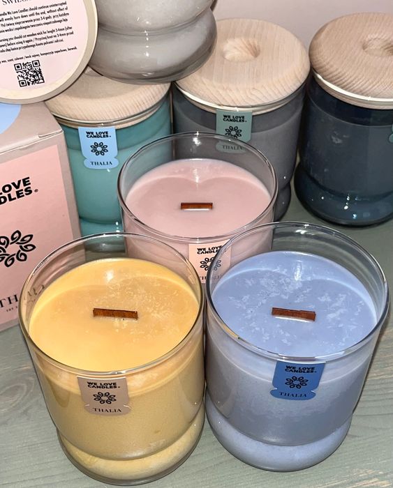 Свічка woodwick thalia нова соєвий віск