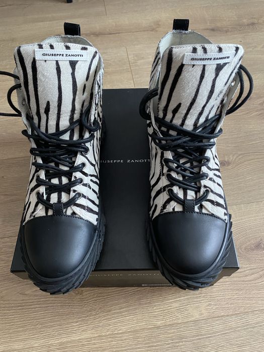 Luksusowe wysokie buty Giuseppe Zanotti