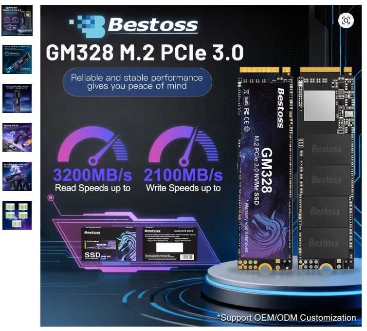 Нові Ssd, sata 2.5 та M2 NVMe