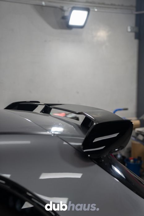 Mercedes W177 Lotka Spoiler A35 A45 Tylną Dokładka Czarny Połysk