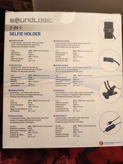 Selfie Holder 2 in 1