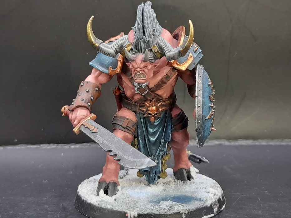 Warhammer Old world Age of sigmar Chaos Ogroid Myrmidon Minotaur
