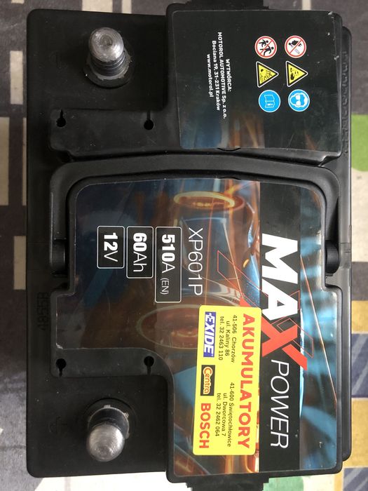 Nowy Akumulator MAXPOWER 60AH 510A