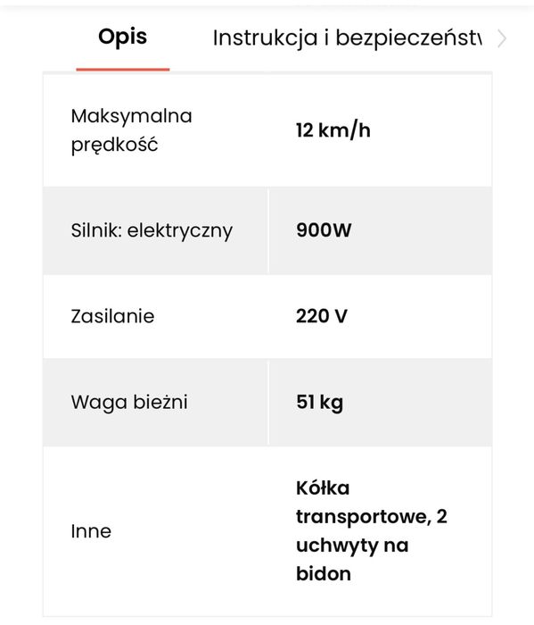 Sprzedam Bieznie Zipro Luma