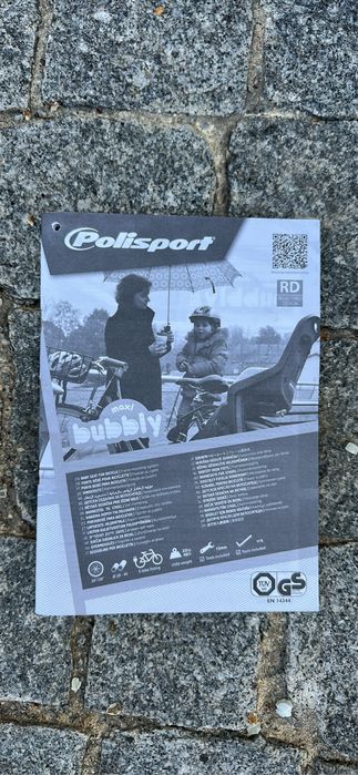 Cadeirinha criança para bicicleta